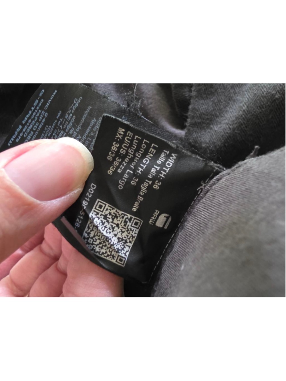 Men's G-Star RAW Gray Rovic Zip 3D Regular Tapered Cargo Pants Waist 36 - Picture 7 of 8